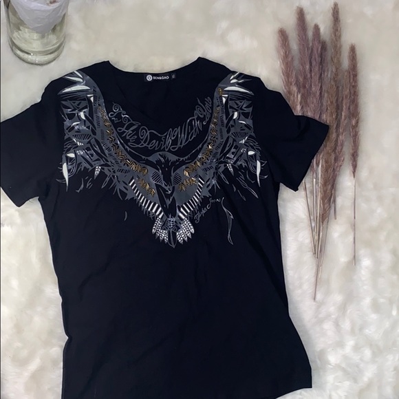 COPY - Black stylish shirt - Picture 3 of 5